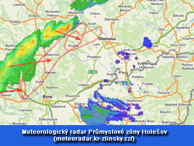 meteo radar Holešov